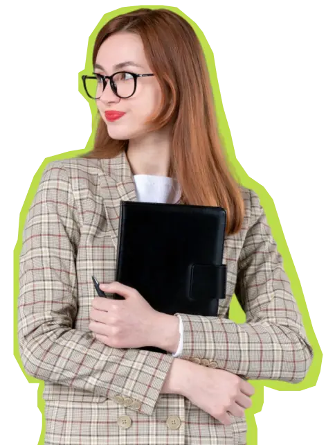 Дівчина з блокнотом